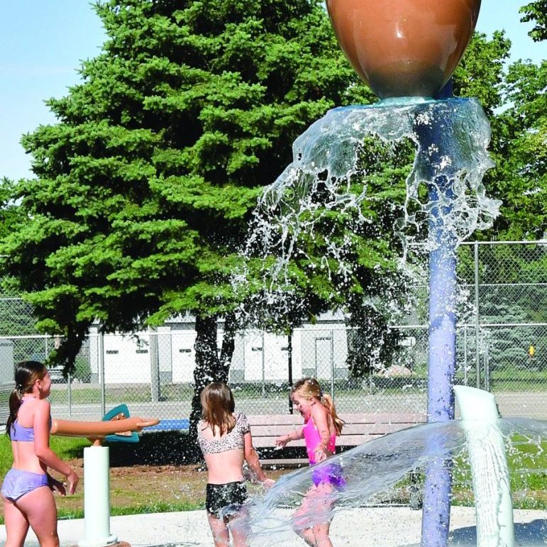 Splash Pad kids